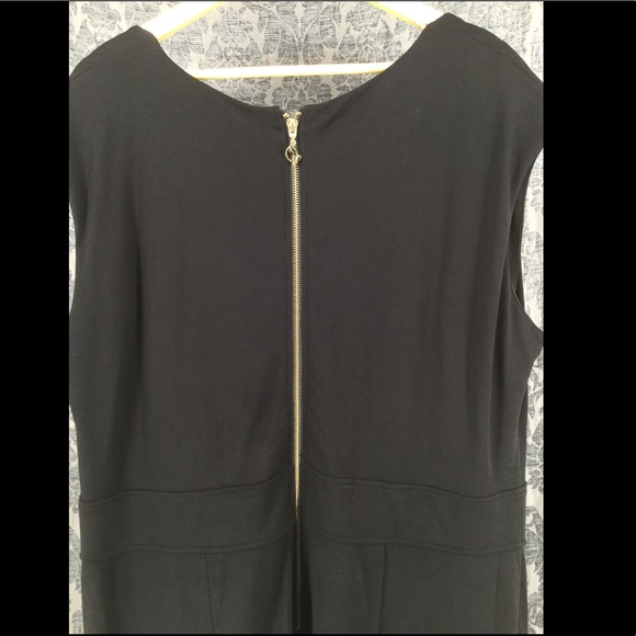 3X Baby Phat , Black Dress V-Neck With Gold Studs - Picture 6 of 9